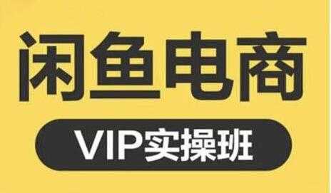 鱼客《闲鱼电商零基础入门到进阶》VIP实战培训课程视频-课程网