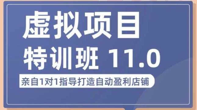 图片[1]-陆明明·虚拟项目特训班（10.0+11.0），0成本获取虚拟素材，0基础打造自动盈利店铺-课程网